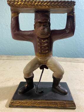 Sterling Industries Monkey Butler Tray Figurine